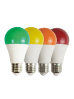 لامپ رنگی حبابی